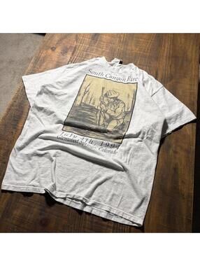 South Canyon Fire 1994 Glenwood Springs Colorado Memorial T Shirt XL